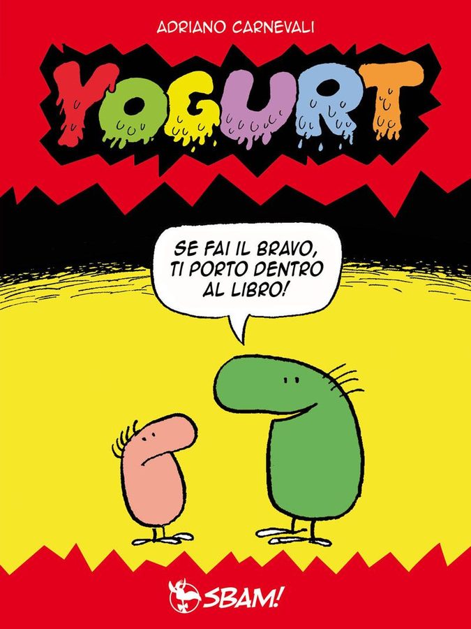 La copertina di YOGURT (di Adriano Carnevali)