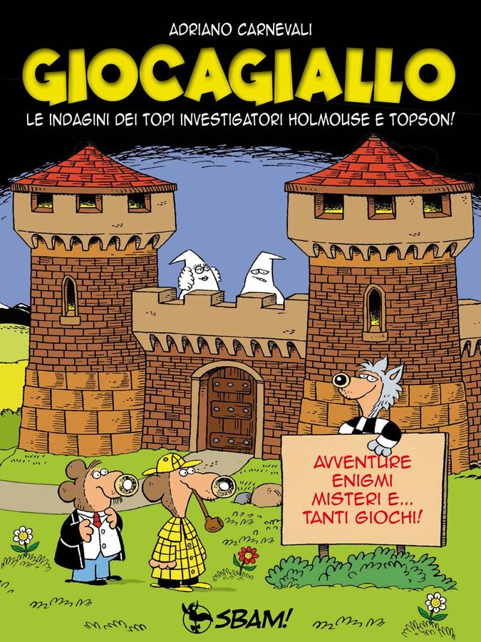 La copertina di Giocagiallo (di Adriano Carnevali)