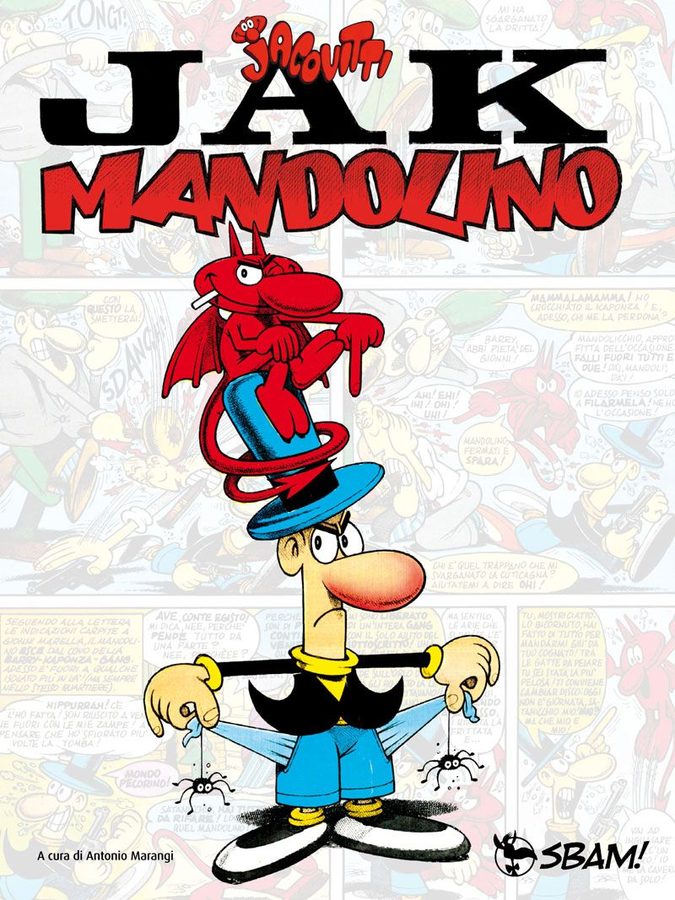 La copertina di Jak Mandolino di Jacovitti