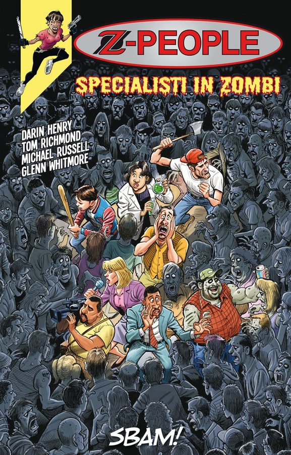 La copertina di Z-People – Specialisti in zombi