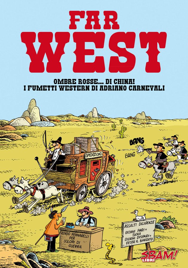 La copertina di Far West (di Adriano Carnevali)