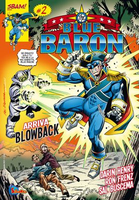 La copertina di Blue Baron #2 – Arriva Blowback