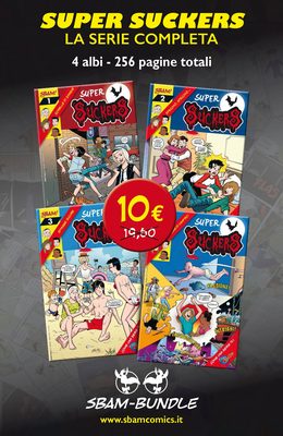 La copertina di SUPER ‘SUCKERS – La serie completa in bundle scontato