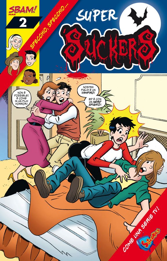 La copertina di Super ‘Suckers #2 – Specchio, specchio…