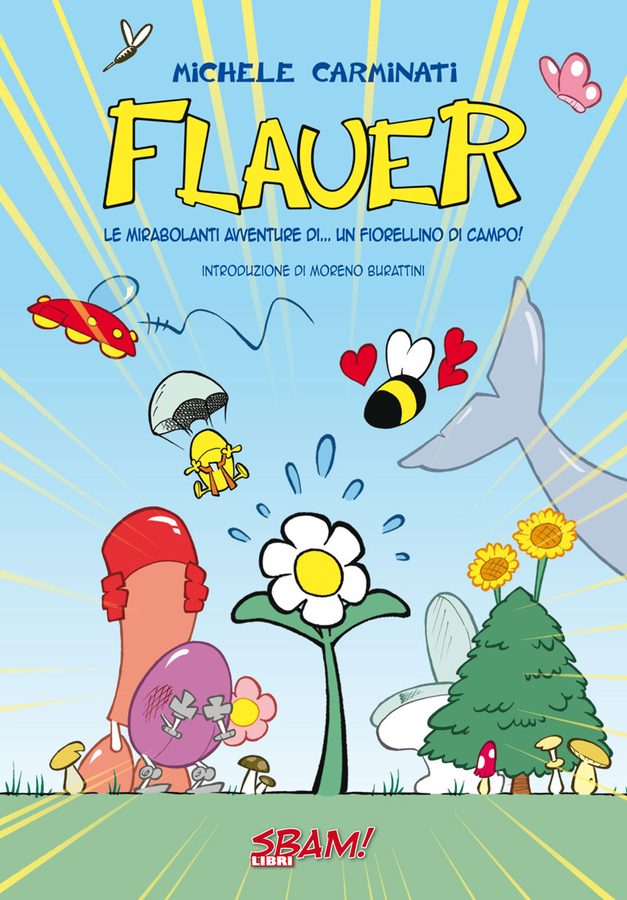 La copertina di Flauer – Le mirabolanti avventure di… un fiorellino di campo!