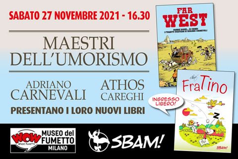 “Fra Tino” e “Far West” a Wow Spazio Fumetto