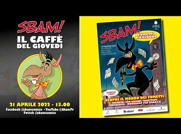 Il caffè del giovedì (51): arriva “FUMETTI a COLOGNO” 2022!