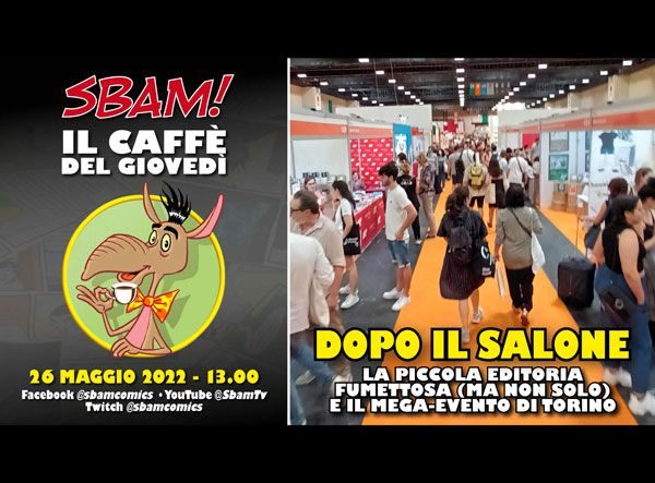 Il caffè del giovedì (54) di ritorno dal Salone del Libro…