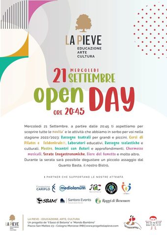 Open Day alla Pieve