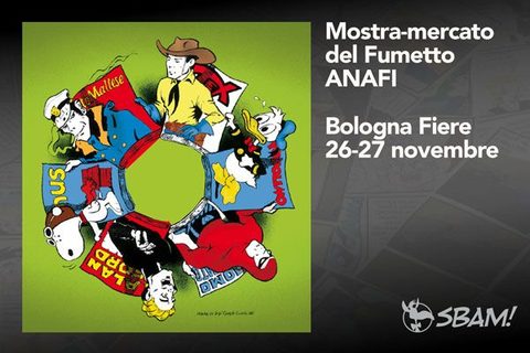 Sbam! è alla 65ma Mostra-Mercato del Fumetto di ANAFI 2022