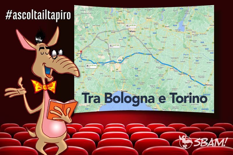 #ascoltailtapiro (3): tra Bologna e Torino (passando per Cologno)