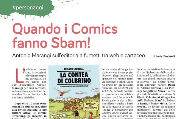 Fumo di China intervista Sbam!
