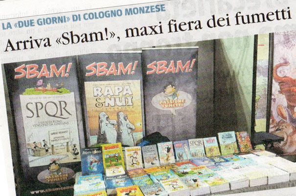 Il Giornale su “Fumetti a Cologno”