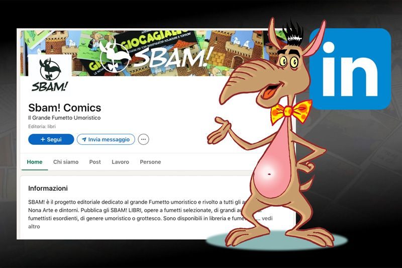 Sbam! (finalmente) anche su Linkedin