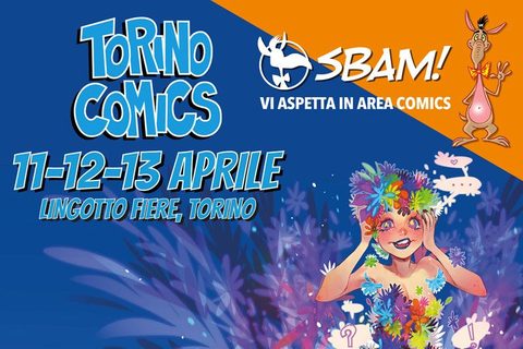Torino Comics 2025: vi aspettiamo allo stand di Sbam!
