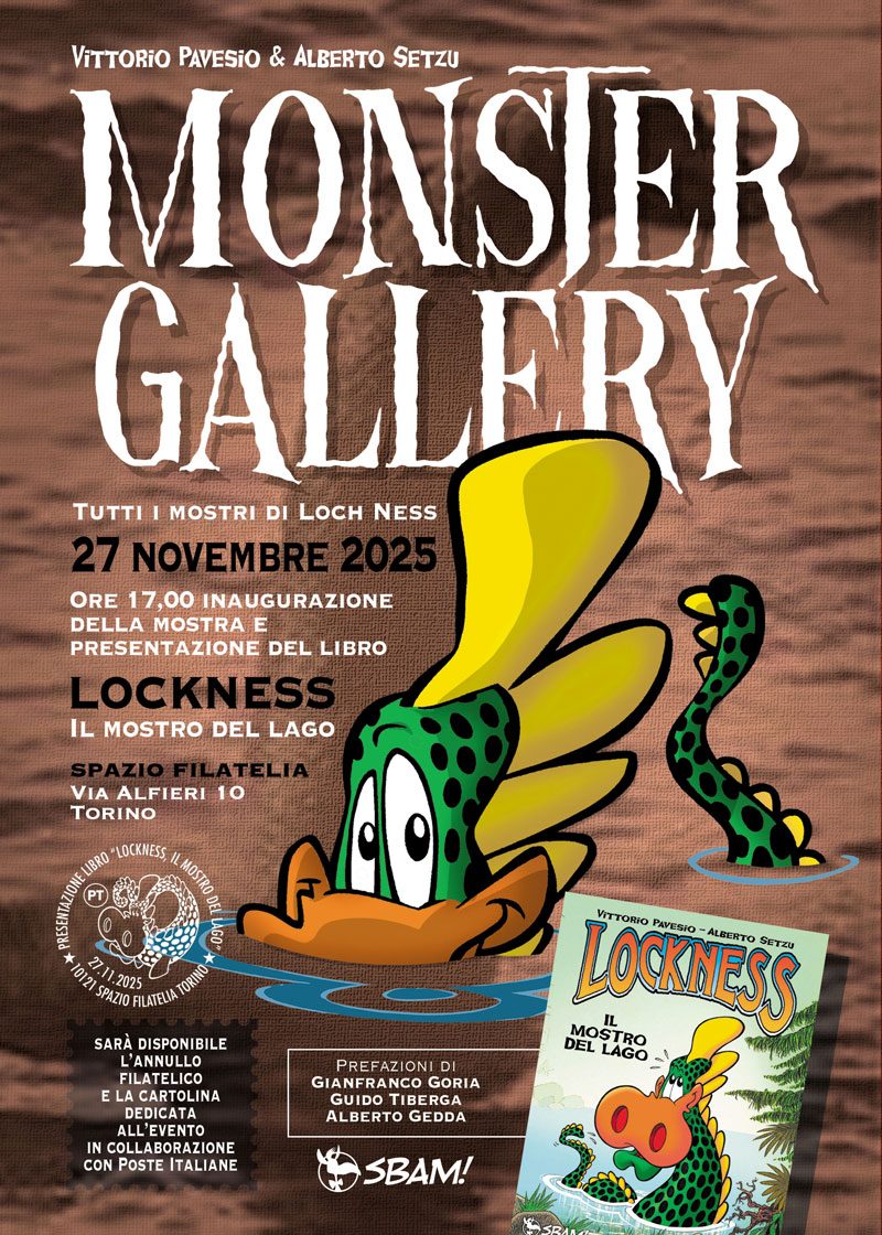 Il mostro di Loch Ness – e Lockness – a Torino