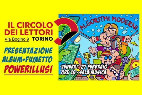 “Algoritmi moderni” al Circolo dei Lettori di Torino