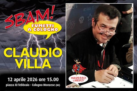SBAM! Fumetti a Cologno: il super-ospite!