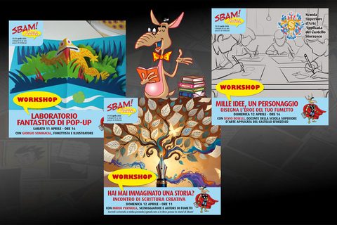 I WORKSHOP di SBAM! Fumetti a Cologno