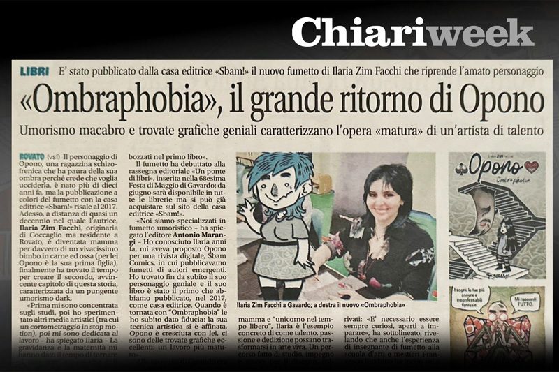 “OPONO Ombraphobia” spiegato da Chiari Week