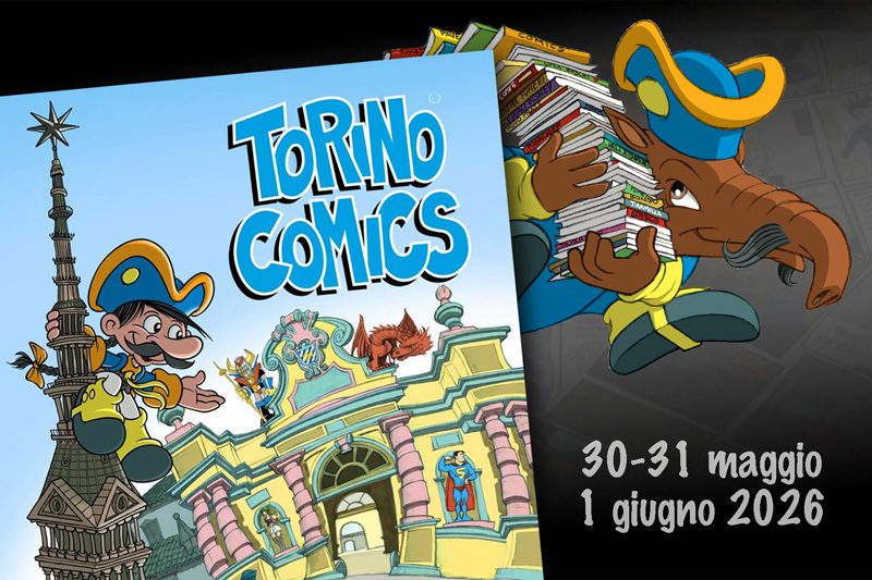 Sbam! alla “nuova” Torino Comics 2026
