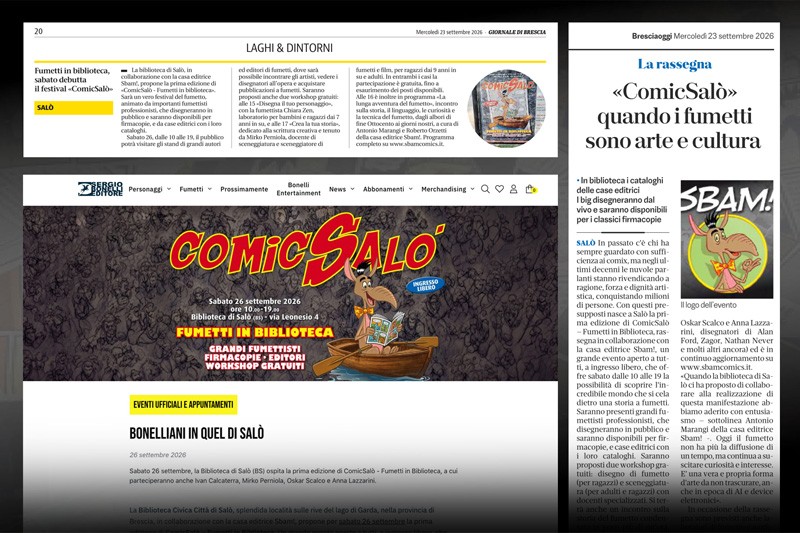 ComicSalò 2026, ci siamo!