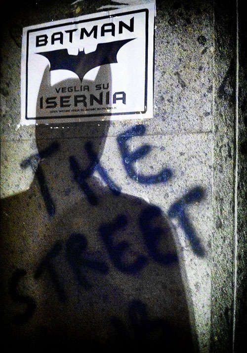 Batman si aggira… per le vie di Isernia