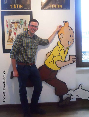 Willem De Graeve, direttore del Centre Belge de la Bande Dessinée