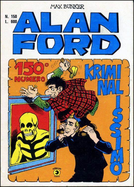 Il crossover Alan Ford/Kriminal