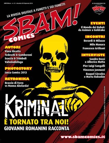 Sbam! Comics nr. 12 – dicembre 2013/gennaio 2014