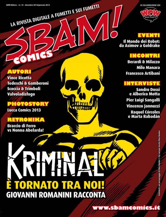Sbam! Comics nr. 12 – dicembre 2013/gennaio 2014