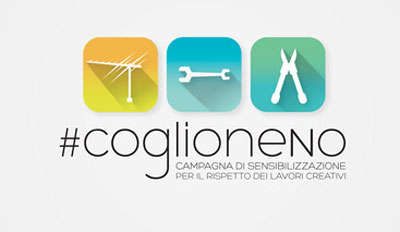 Campagna di sensibilizzazione per il rispetto dei lavori creativi