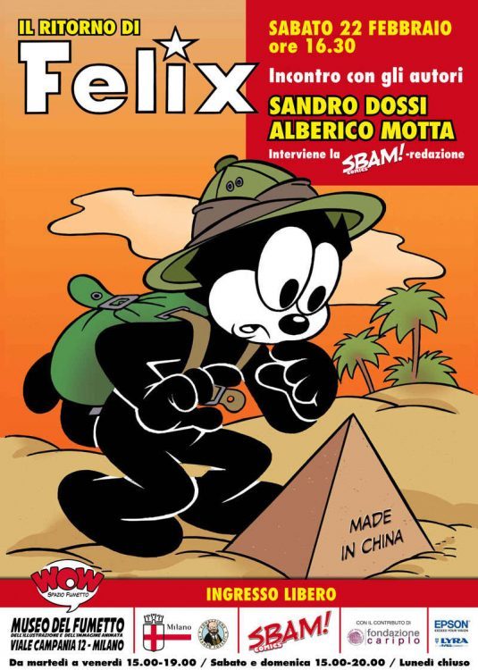 Incontro con gli autori di Felix (e con la Sbam-redazione)