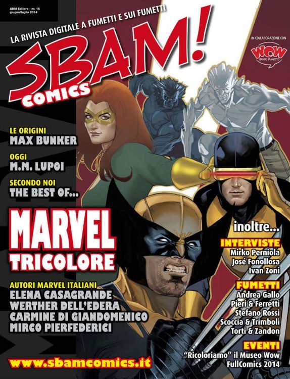 Sbam! Comics nr. 15 – giugno/luglio 2014