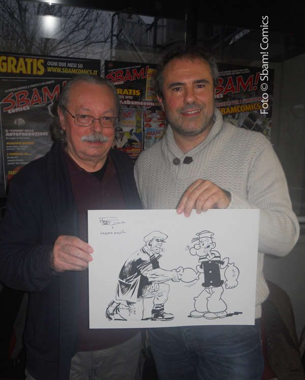 Pop & Popeye allo stand di Sbam!