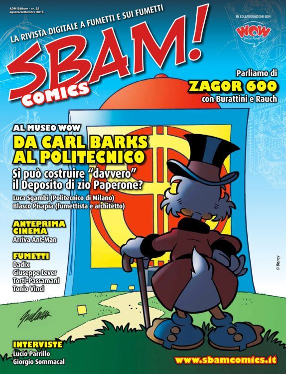 Sbam! Comics nr. 22 – agosto/settembre 2015