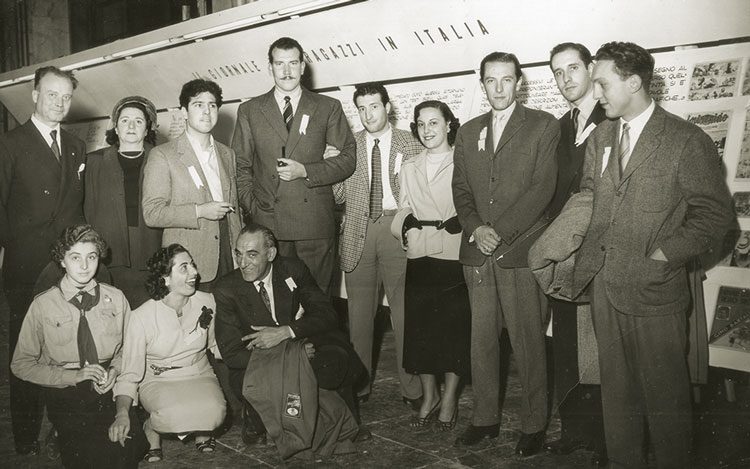 Un convegno sul Fumetto nel 1950…