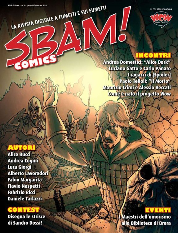 Sbam! Comics nr. 1 – gennaio/febbraio 2012