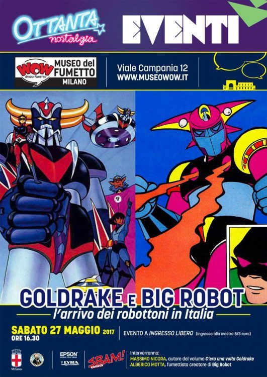 Grandi robot a Wow Spazio Fumetto (con Sbam!)