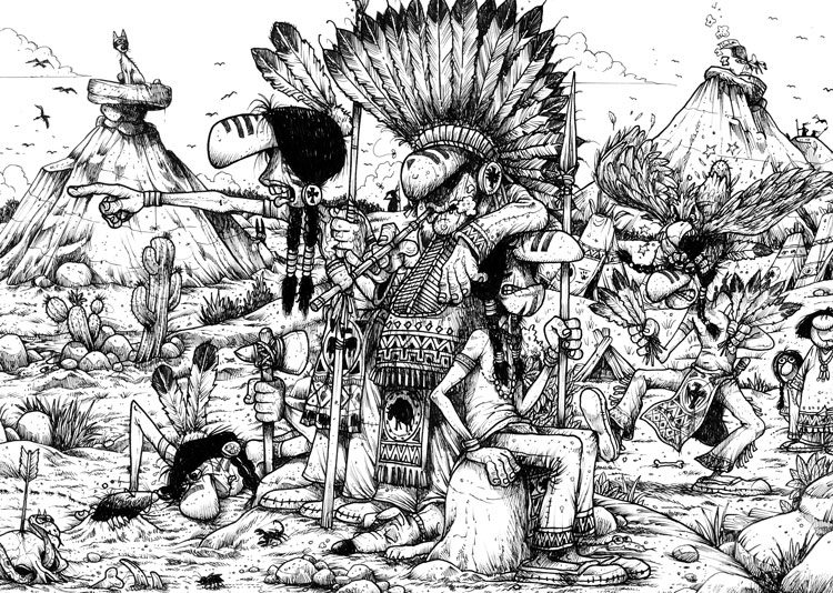 Le Follie monocrome di Moreno Chiacchiera