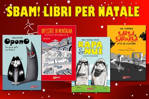 A Natale regala Sbam! Libri