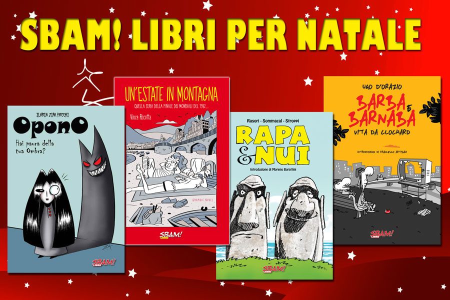 A Natale regala Sbam! Libri