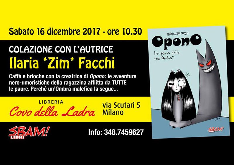 Sbam! Libri, Opono e… cappuccino!