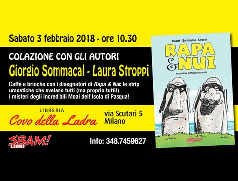 Sbam! Libri, Rapa&Nui e… cappuccino!
