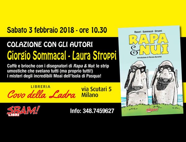 Sbam! Libri, Rapa&Nui e… cappuccino!