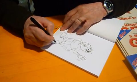 Sandro Dossi disegna Geppo