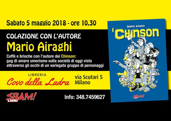 Sbam! Libri, Chinson e… cappuccino!