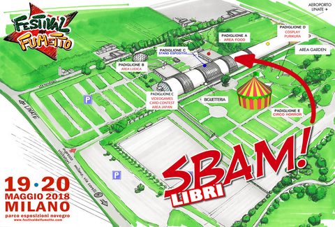 Sbam! Libri al Festival del Fumetto di Novegro