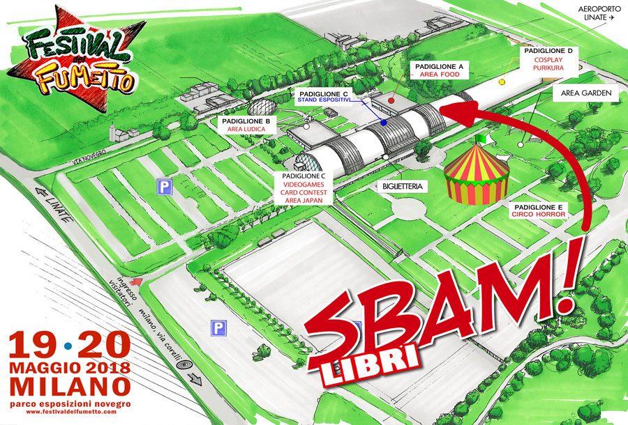 Sbam! Libri al Festival del Fumetto di Novegro