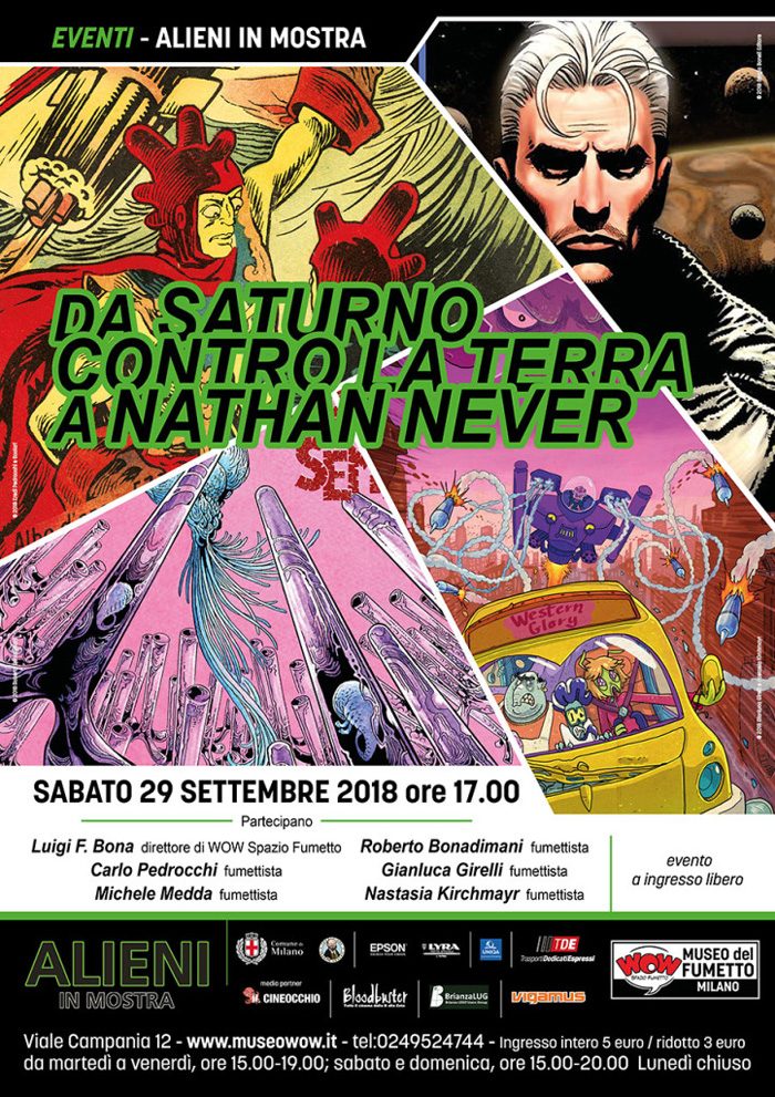 Tra Saturno, Nathan Never e Western Glory